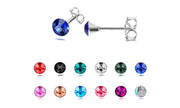 18K White Gold-Plated Birthstone Stud Earrings (12-Pair), Earring, ALILY , ALILY   jewelryjewelry deals, swarovski crystal jewelry, groupon jewelry,, jewelry for mom, 