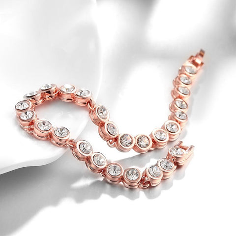 3.00CT TENNIS BRACELET 18K WHITE GOLD PLATED WITH SWAROVSKI CRYSTAL, Bracelets, ALILY , ALILY   jewelryjewelry deals, swarovski crystal jewelry, groupon jewelry,, jewelry for mom, 