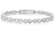 Infinity Tennis Bracelet made with Swarovski Crystals - ALILY  www..com fashion jewelry for women