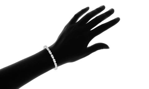 Infinity Tennis Bracelet made with Swarovski Crystals - ALILY  www..com fashion jewelry for women