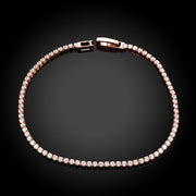 8.00 CTTW Certified Gemstone Tennis Bracelet in 18K Gold Plating - 15 Options