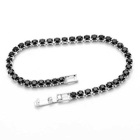 8.00 CTTW Certified Gemstone Tennis Bracelet in 18K Gold Plating - 15 Options
