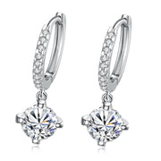 Dangling Pav'e Swarovski Elements Drop Earrings, Earring, ALILY , ALILY   jewelryjewelry deals, swarovski crystal jewelry, groupon jewelry,, jewelry for mom, 