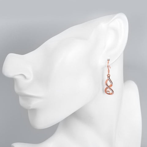 Dangling Infinity Earrings Made with Swarovski Elements, Earring, ALILY , ALILY   jewelryjewelry deals, swarovski crystal jewelry, groupon jewelry,, jewelry for mom, 