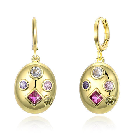 Four Stone Swarovski Elements Drop Earrings, Earring, ALILY , ALILY   jewelryjewelry deals, swarovski crystal jewelry, groupon jewelry,, jewelry for mom, 