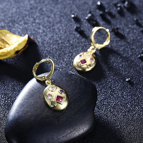Four Stone Swarovski Elements Drop Earrings, Earring, ALILY , ALILY   jewelryjewelry deals, swarovski crystal jewelry, groupon jewelry,, jewelry for mom, 