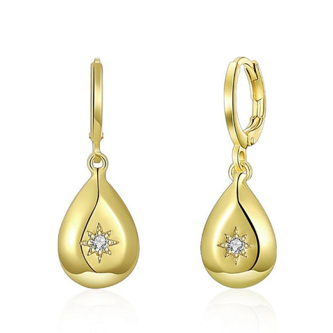 Teardrop  Elements Drop Earrings