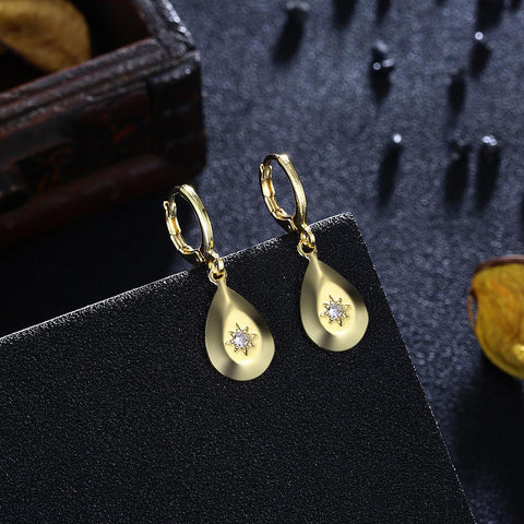 Teardrop  Elements Drop Earrings