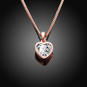 Classic Heart Shaped Swarovski Elements Necklace, Necklaces, ALILY , ALILY   jewelryjewelry deals, swarovski crystal jewelry, groupon jewelry,, jewelry for mom, 