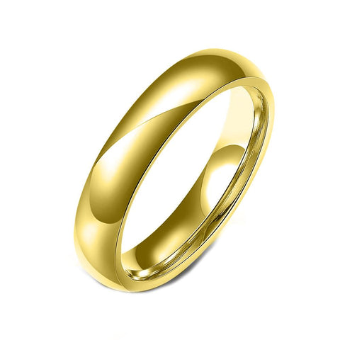 Stainless Steel Comfort Fit Unisex Band Ring - ALILY  www..com fashion jewelry for women