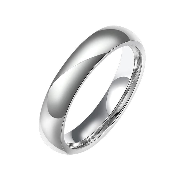 Stainless Steel Comfort Fit Unisex Band Ring - ALILY  www..com fashion jewelry for women