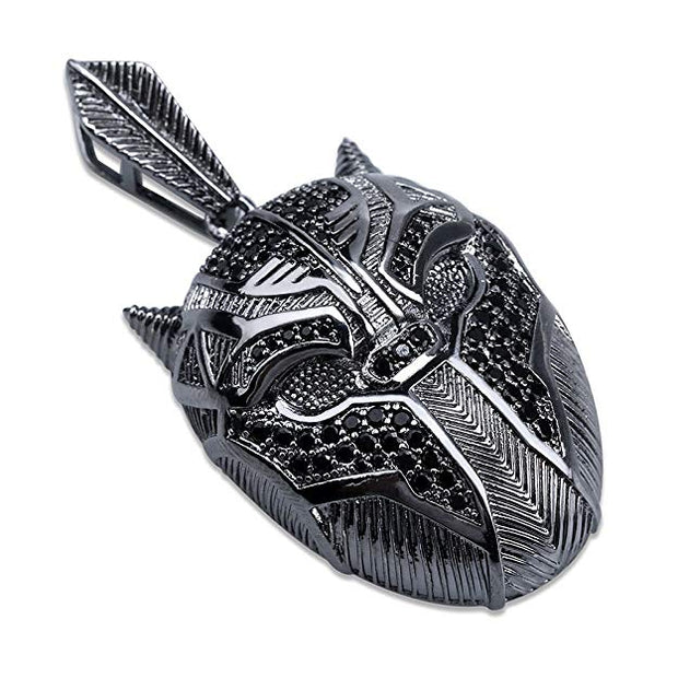 Black Iced Out Crystal Pav&