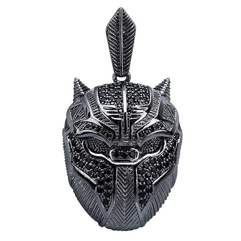 Black Iced Out Crystal Pav&