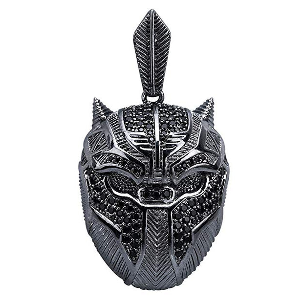 Black Iced Out Crystal Pav&