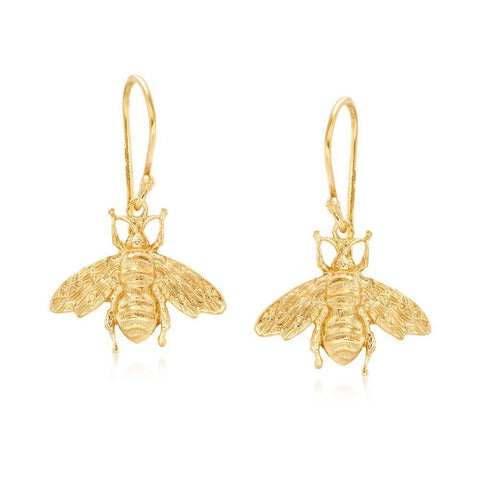 Bumblee Bee Drop Earringin 18K Gold Plated, Earring, ALILY , ALILY   jewelryjewelry deals, swarovski crystal jewelry, groupon jewelry,, jewelry for mom, 