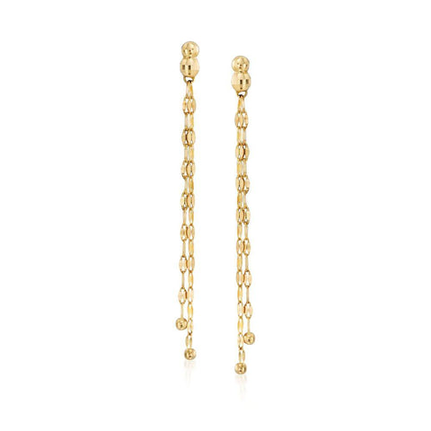 Chain Drop in 18K Gold Plated, Earring, ALILY , ALILY   jewelryjewelry deals, swarovski crystal jewelry, groupon jewelry,, jewelry for mom, 