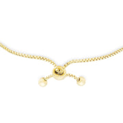 Colors of the Rainbow Bolo Adjustable 7-9" Bracelet in 18K Gold Plated, Bracelet, ALILY , ALILY   jewelryjewelry deals, swarovski crystal jewelry, groupon jewelry,, jewelry for mom, 