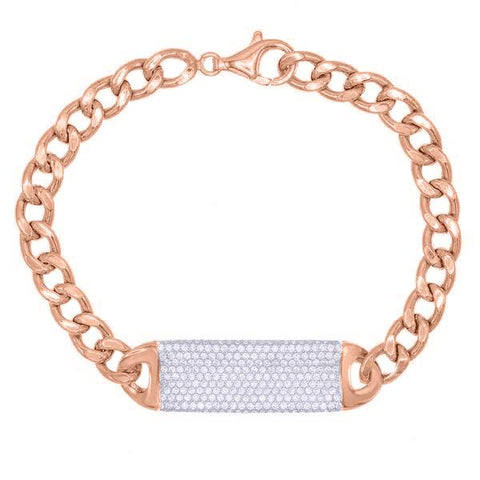 14K Gold Plated Swarovski Elements Bar Fun Bracelet - Three Options Available, , ALILY , ALILY   jewelryjewelry deals, swarovski crystal jewelry, groupon jewelry,, jewelry for mom, 