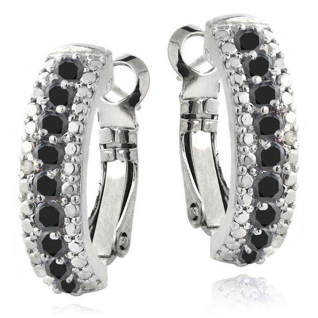 5.55 CTTW Gemstone Lining Earrings in 18K White Gold- Five Options, , ALILY , ALILY   jewelryjewelry deals, swarovski crystal jewelry, groupon jewelry,, jewelry for mom, 