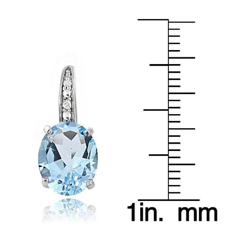 2.55 CTTW Blue Topaz Pav&
