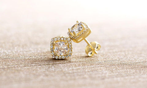 3.44 CTTW Halo Stud Earrings with Swarovski Elements, , ALILY , ALILY   jewelryjewelry deals, swarovski crystal jewelry, groupon jewelry,, jewelry for mom, 
