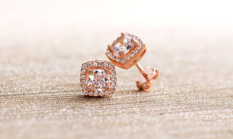 3.44 CTTW Halo Stud Earrings with Swarovski Elements, , ALILY , ALILY   jewelryjewelry deals, swarovski crystal jewelry, groupon jewelry,, jewelry for mom, 