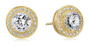 Halo Stud Earrings with Swarovski Crystals with FREE Gift Box, , ALILY , ALILY   jewelryjewelry deals, swarovski crystal jewelry, groupon jewelry,, jewelry for mom, 