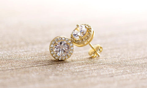 3.44 CTTW Halo Stud Earrings with Swarovski Elements, , ALILY , ALILY   jewelryjewelry deals, swarovski crystal jewelry, groupon jewelry,, jewelry for mom, 