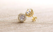 3.44 CTTW Halo Stud Earrings with Swarovski Elements, , ALILY , ALILY   jewelryjewelry deals, swarovski crystal jewelry, groupon jewelry,, jewelry for mom, 