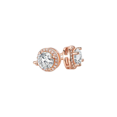 Halo Stud Earrings with Swarovski Crystals with FREE Gift Box, , ALILY , ALILY   jewelryjewelry deals, swarovski crystal jewelry, groupon jewelry,, jewelry for mom, 