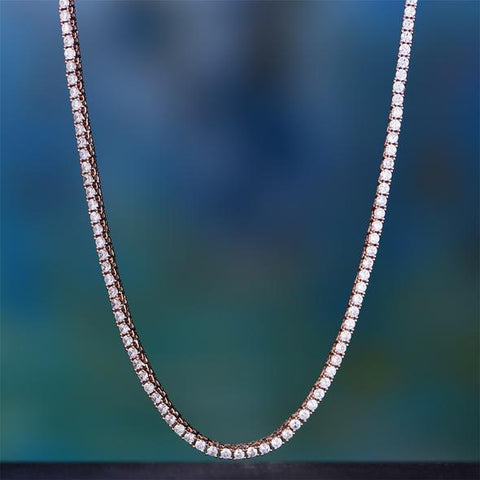 55 CTTW Swarovski Elements Tennis Necklace Set in 18K Gold (Multiple Options), , ALILY , ALILY   jewelryjewelry deals, swarovski crystal jewelry, groupon jewelry,, jewelry for mom, 