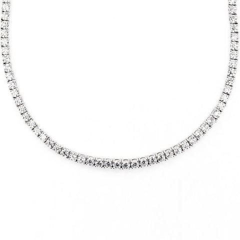 55 CTTW Swarovski Elements Tennis Necklace Set in 18K Gold (Multiple Options), , ALILY , ALILY   jewelryjewelry deals, swarovski crystal jewelry, groupon jewelry,, jewelry for mom, 