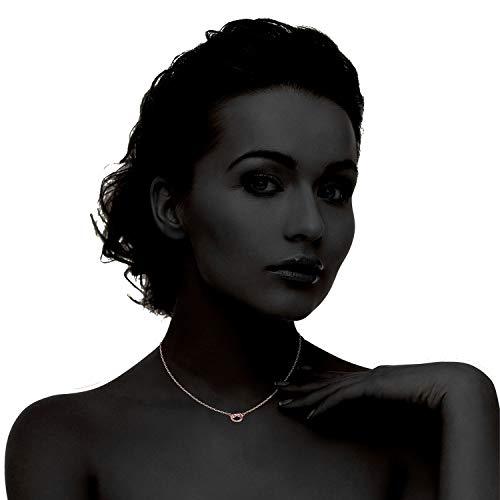 Trendy Twist Necklace 18"  - 14K Rose Gold Plated