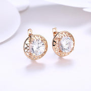 Elements Laser Cut Clip On Earrings