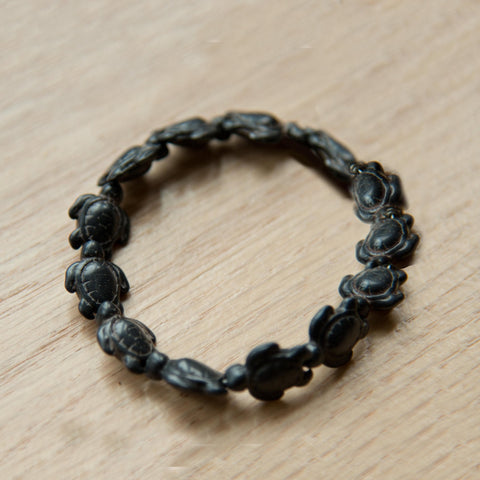 Save the Turtles Stretch Bracelet - 2 Colors ITALY Design  - ALILY