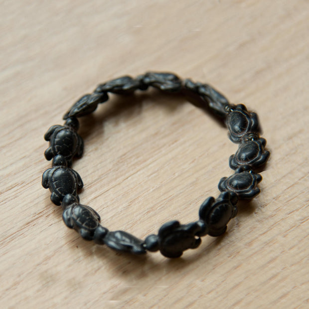 Save the Turtles Stretch Bracelet - 2 Colors ITALY Design  - ALILY