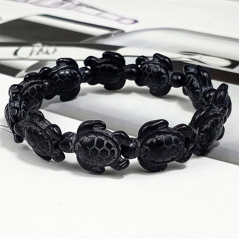 Save the Turtles Stretch Bracelet - 2 Colors ITALY Design  - ALILY