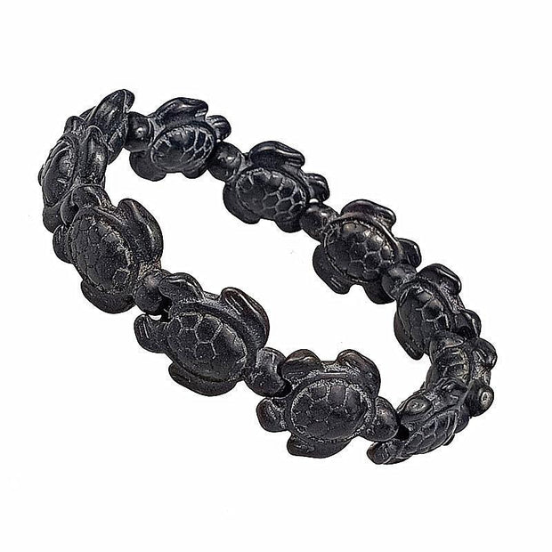 Save the Turtles Stretch Bracelet - 2 Colors ITALY Design  - ALILY