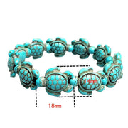 Save the Turtles Stretch Bracelet - 2 Colors ITALY Design  - ALILY