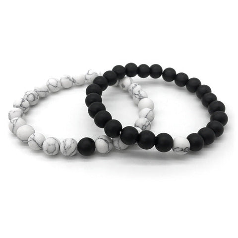 Ayokayishu Japanese Marble Chakra Bracelet- Two Options