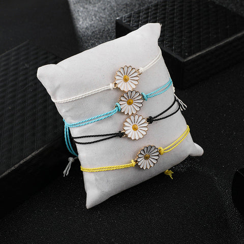 Spring Time Multi-Daisies Floral Bracelets