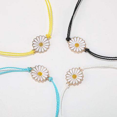 Spring Time Multi-Daisies Floral Bracelets
