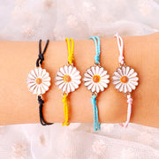 Spring Time Multi-Daisies Floral Bracelets