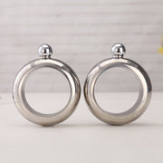 Stainless Steel Unisex Hidden Flask Bangle