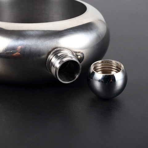 Stainless Steel Unisex Hidden Flask Bangle