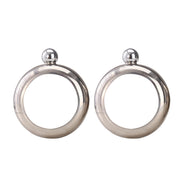 Stainless Steel Unisex Hidden Flask Bangle