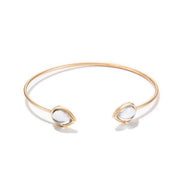 5 Piece Pink Crystal Celestial Bracelet Set ITALY Design  - ALILY