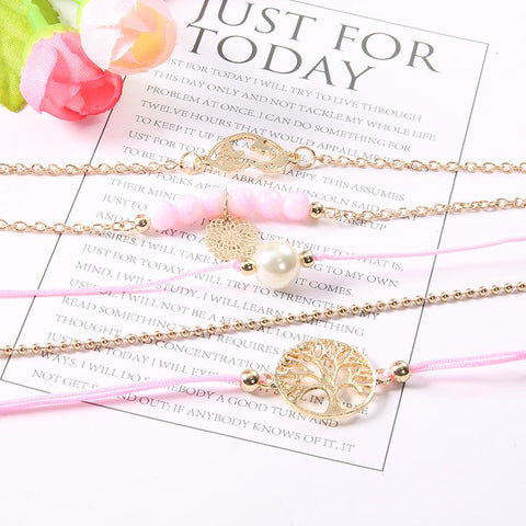 Women of The World Unite 5 Piece Bracelet Set ITALY Design  - ALILY