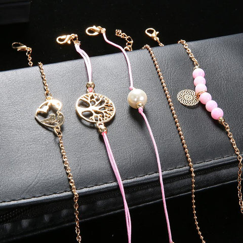 Women of The World Unite 5 Piece Bracelet Set ITALY Design  - ALILY