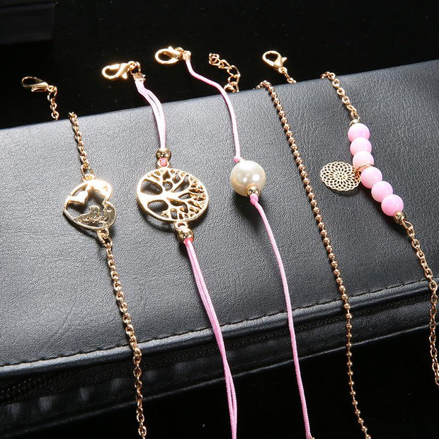 Women of The World Unite 5 Piece Bracelet Set ITALY Design  - ALILY